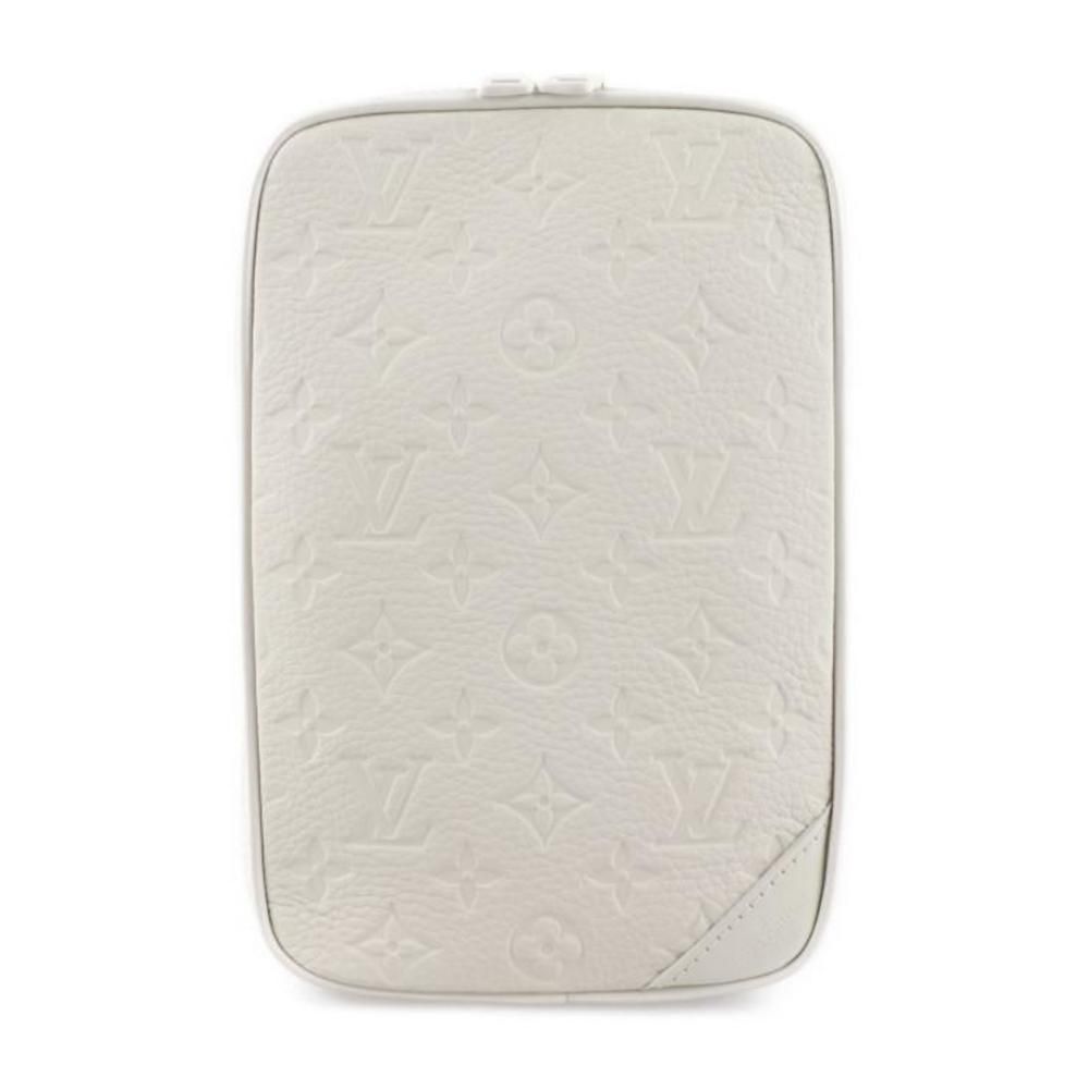 Louis Vuitton Utility Side Bag Monogram Shoulder Bag Triyo White